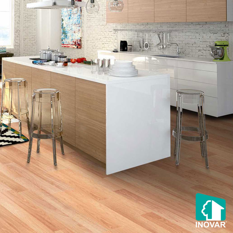 Sàn gỗ công nghiệp cho phòng bếp
